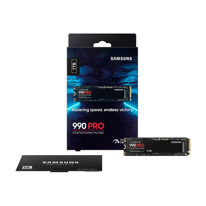 Samsung 990 PRO 1TB NVMe SSD product photo